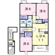 リザードAの間取り画像