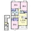 リザードAの間取り画像