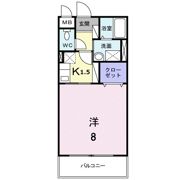 ボナール新中町の間取り画像