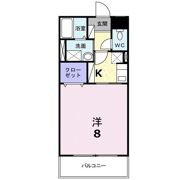 ボナール新中町の間取り画像