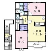 アプローズの間取り画像