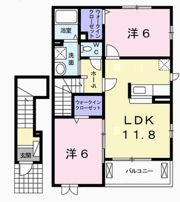リブサニ－Bの間取り画像