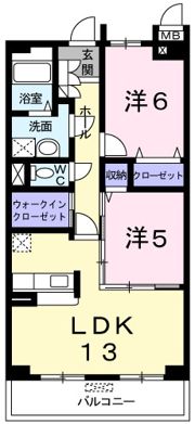 リシアンサス ポピーの間取り画像