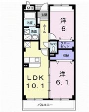 グラン・アビタシオンの間取り画像