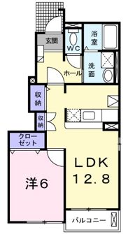 アヴァン パルク Eの間取り画像