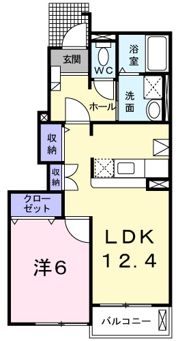 アヴァン パルク Wの間取り画像
