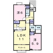 レ フレールAの間取り画像
