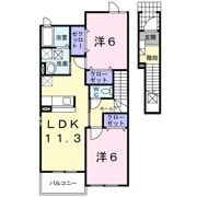 グランディールの間取り画像