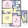 east courtの間取り画像
