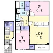 east courtの間取り画像