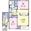 east courtの間取り画像