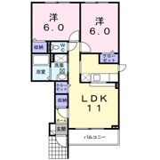 west courtの間取り画像