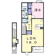 ウエストリバーの間取り画像