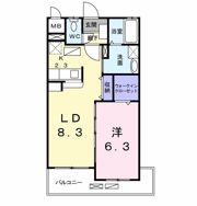 スカイウィングの間取り画像