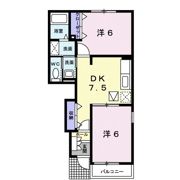 グリーン・メゾンBの間取り画像