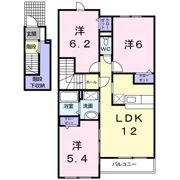 カーサセレーナの間取り画像