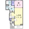 エテルノ Ⅱの間取り画像