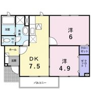 ラフィーネⅡの間取り画像