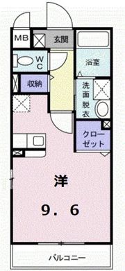 サンセットタイムの間取り画像