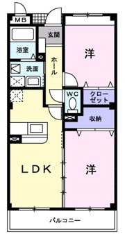 フォレスタ ヴェルデの間取り画像
