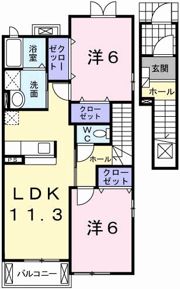 フォレストタウンⅡの間取り画像