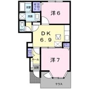 ブリーズ吉田の間取り画像
