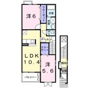 カルフール・Tの間取り画像