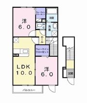 ローズヒル Ⅰの間取り画像