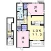 プラシード阿倉川Bの間取り画像