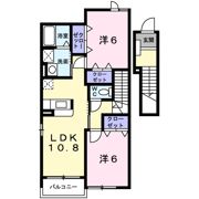 エアリークレメントⅡの間取り画像