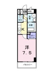 パールドゥN 府中の間取り画像