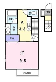 サンフラワーあたごの間取り画像