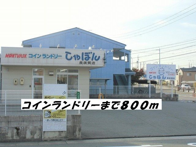 近くのコインランドリーまで800m（徒歩10分）