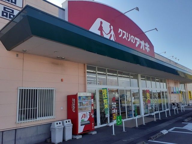 近くのクスリのアオキ堀高店まで1,000m（徒歩13分）