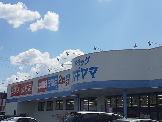 近くのドラッグスギヤマまで1,700m（徒歩22分）