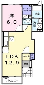 ワンネスサピーAの間取り画像