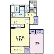 ヴィラージュ Ⅲの間取り画像