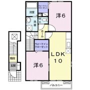 勇駿Ⅰ番館の間取り画像