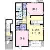 クローヴB棟の間取り画像