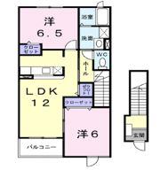 サンライト Aの間取り画像