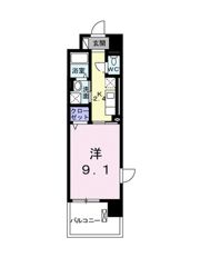 ヴィヴァーチェ東石井の間取り画像