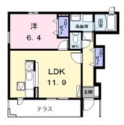 フェリチタの間取り画像