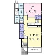 グラシューの間取り画像