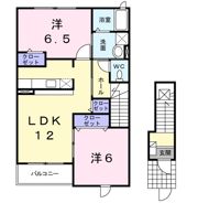 グラシューの間取り画像