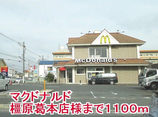 近くの飲食店まで1,100m（徒歩14分）