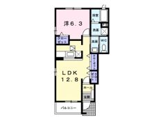 スカイハイツ Aの間取り画像