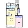 ヌーベルバーグⅡ A棟の間取り画像