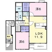 パステルの間取り画像