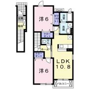 ブライトヒル双葉Aの間取り画像