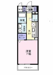 プレ・アビタシオン春日部Ⅰの間取り画像